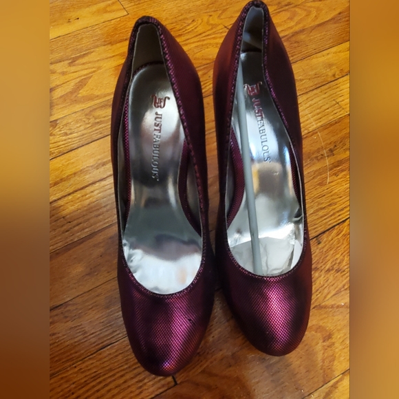 Fuchsia Heels - Picture 2 of 3